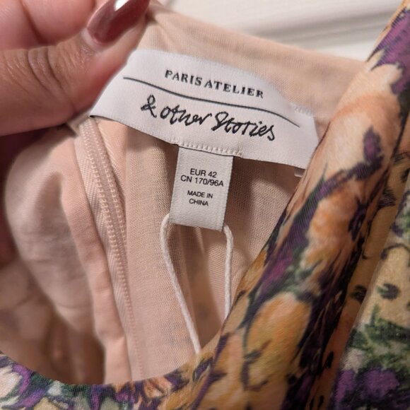 & Other Stories Maxi Floral Dress - Picture 9 of 14